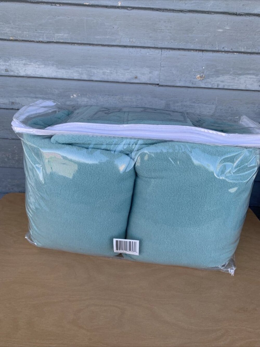 Berkshire Polarfleece Sheet Set Twin Sea-glass All Season Warm NEW